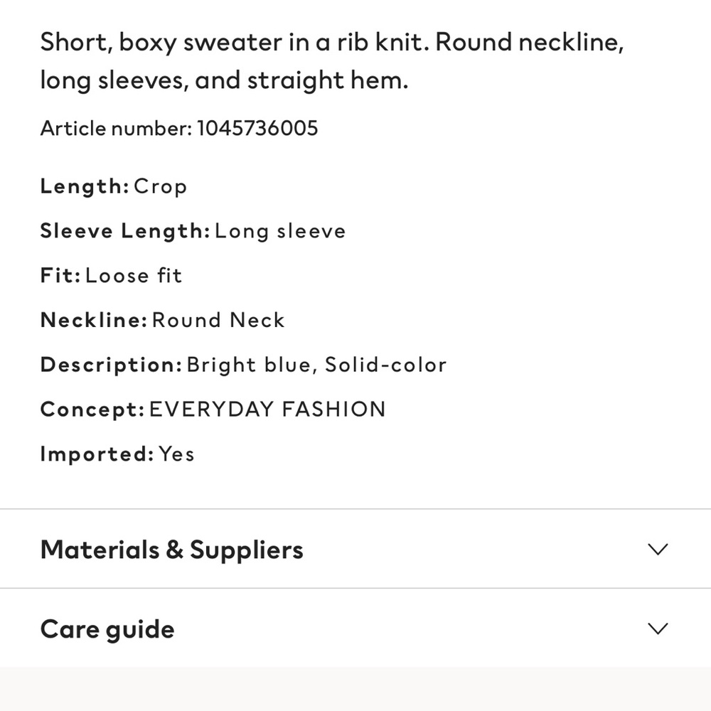 H&M Ribbed Knit Sweater - Picture 3 of 5